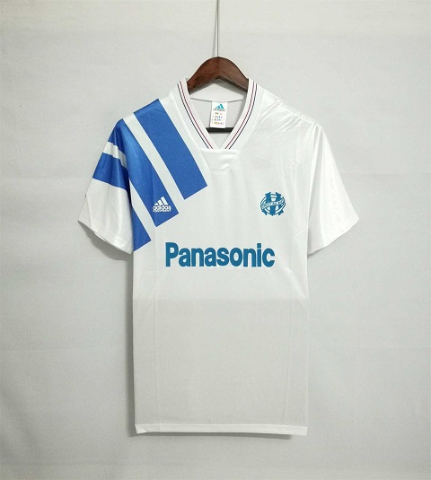 AAA Quality Marseille 91/92 Home Soccer Jersey